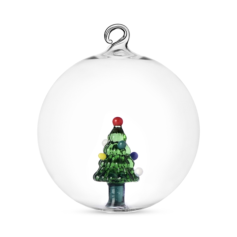 Ichendorf Christmas Tree Glass Ornament In Multi