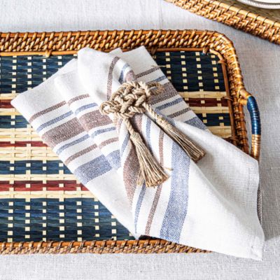 Danish Stripe Napkins, Set of 4