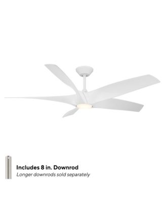  Fans Zephyr 62in Selectable 2700-3000-4000-5000K LED Indoor or Outdoor Smart Home Ceiling Fan