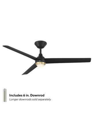 Fans Pisces 54in Selectable 2700-3000-4000-5000K LED Indoor or Outdoor Smart Home Ceiling Fan