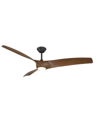  Fans Zephyr 72in Selectable 2700-3000-4000-5000K LED Indoor or Outdoor Smart Home Ceiling Fan