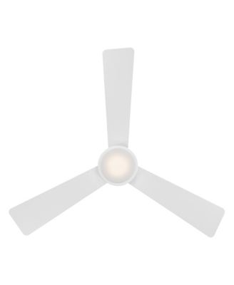 Smart Fans Hug 52in 3000K LED Indoor or Outdoor Flushmount Smart Compatible Ceiling Fan