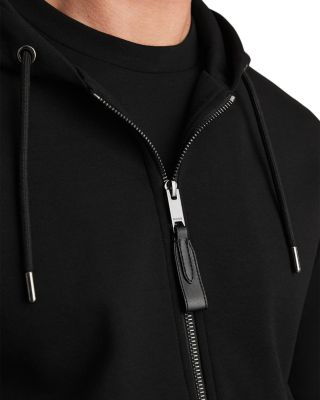Malvern Interlock Zip Front Hoodie
