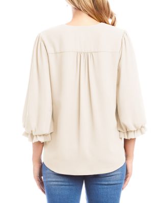 Layered Bracelet Sleeve Top