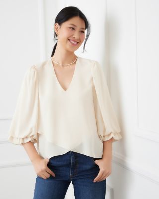 Layered Bracelet Sleeve Top