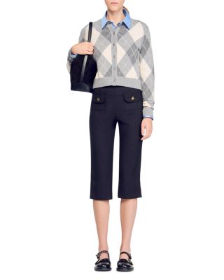 Pattern Cardigan Sweater