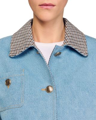 Denim Jacket Front Button