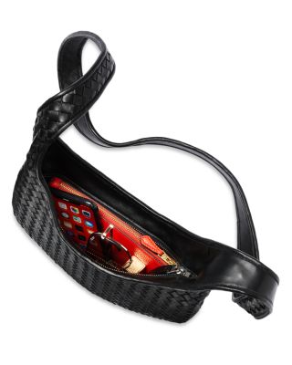 Intrecciato Leather Crossbody Bag