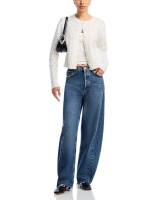 Pointelle Cardigan Sweater - Exclusive