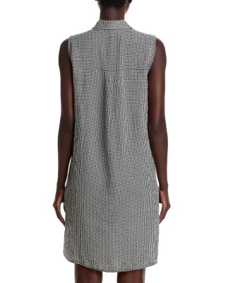 Linen Classic Collar Dress