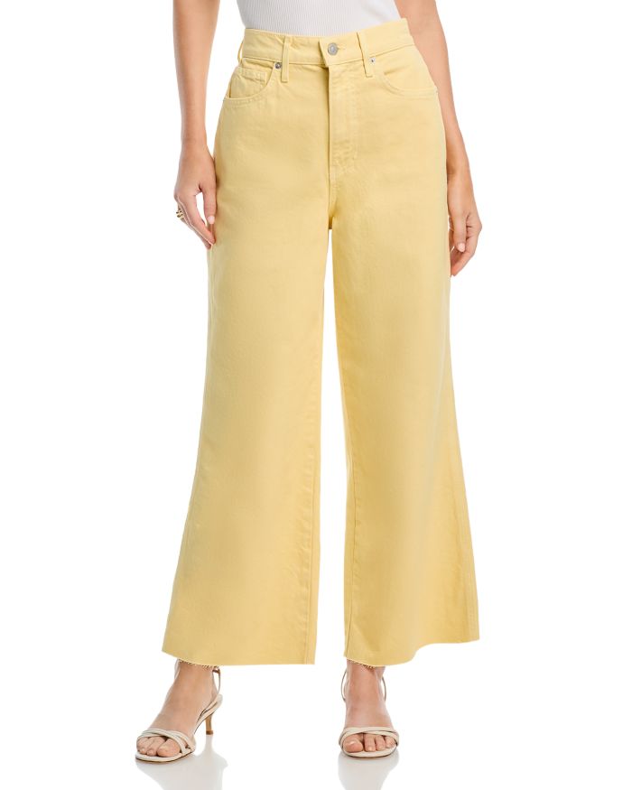 Taylor Cropped High Rise Jeans Chamomile