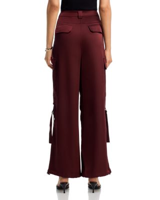 Drawstring Hem Cargo Pants - Exclusive