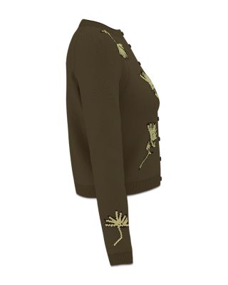 Embroidered Cardigan