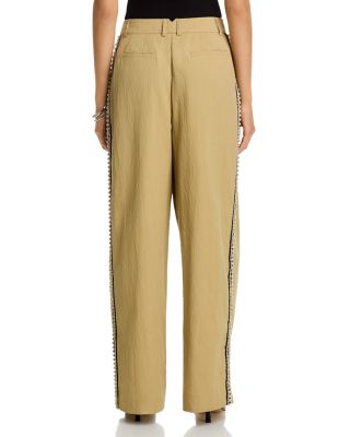 Iso Rhinestone Side Stripe Pants
