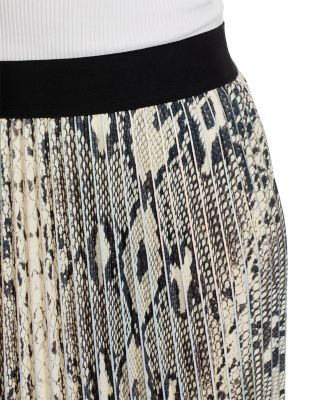 Indira Pleated Midi Skirt