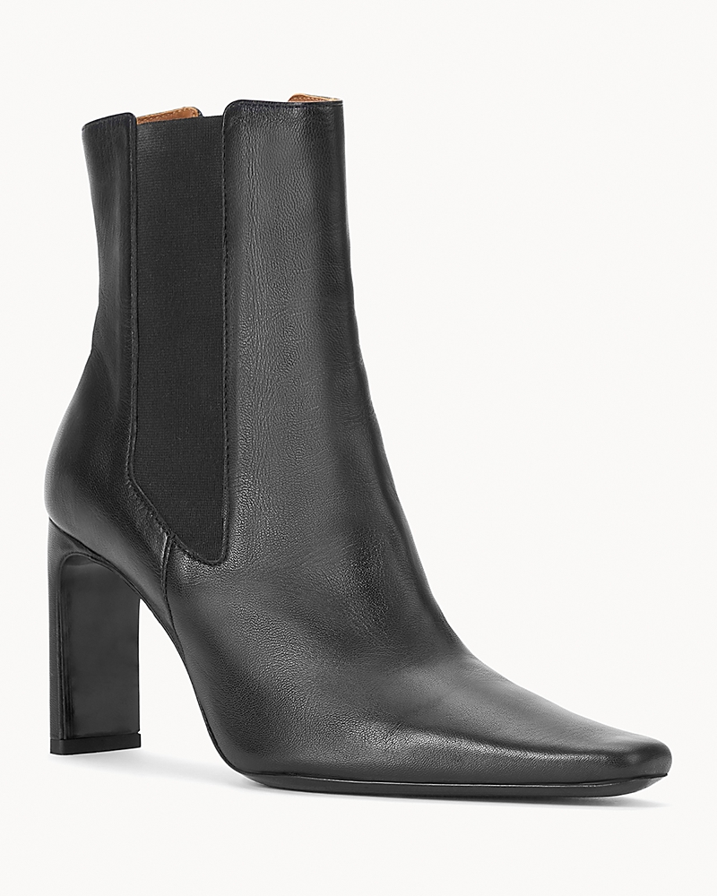 Staud Women's Wally Leather High Heel Ankle Boots