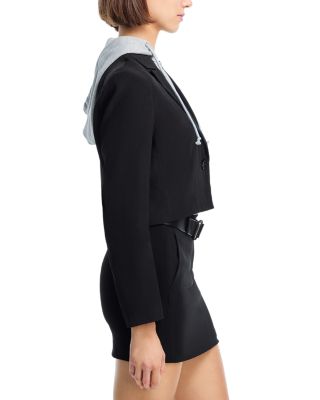 Drew Twofer Cropped Blazer