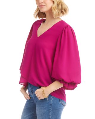 Layered Bracelet Sleeve Top