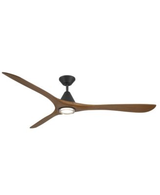 Fans Carve 72 in Selectable 2700-3000-4000-5000K LED Indoor or Outdoor Smart Home Ceiling Fan
