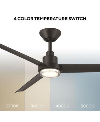 Fans Bolo 56 in Selectable 2700-3000-4000-5000K LED Indoor or Outdoor Smart Home Ceiling Fan