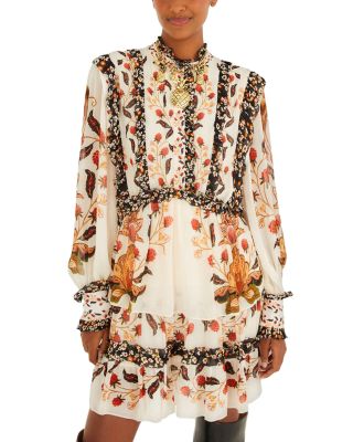 Berry Garden Mini Dress