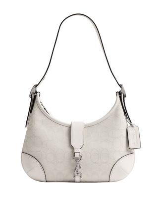 COACH Hamptons Hobo Bag in Signature Jacquard | Bloomingdale's