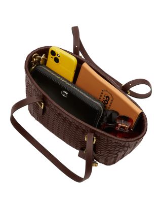 Woven Swing Tote Bag 