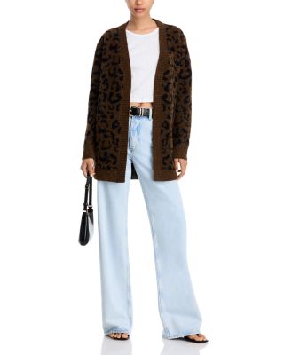 Leopard Open Front Cardigan - Exclusive