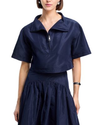 Henri Funnel Neck Top