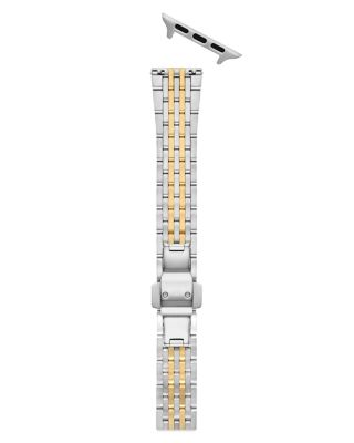 Tapered Seven Link Stainless Bracelet Band for Apple Watch&reg;, 38-49mm