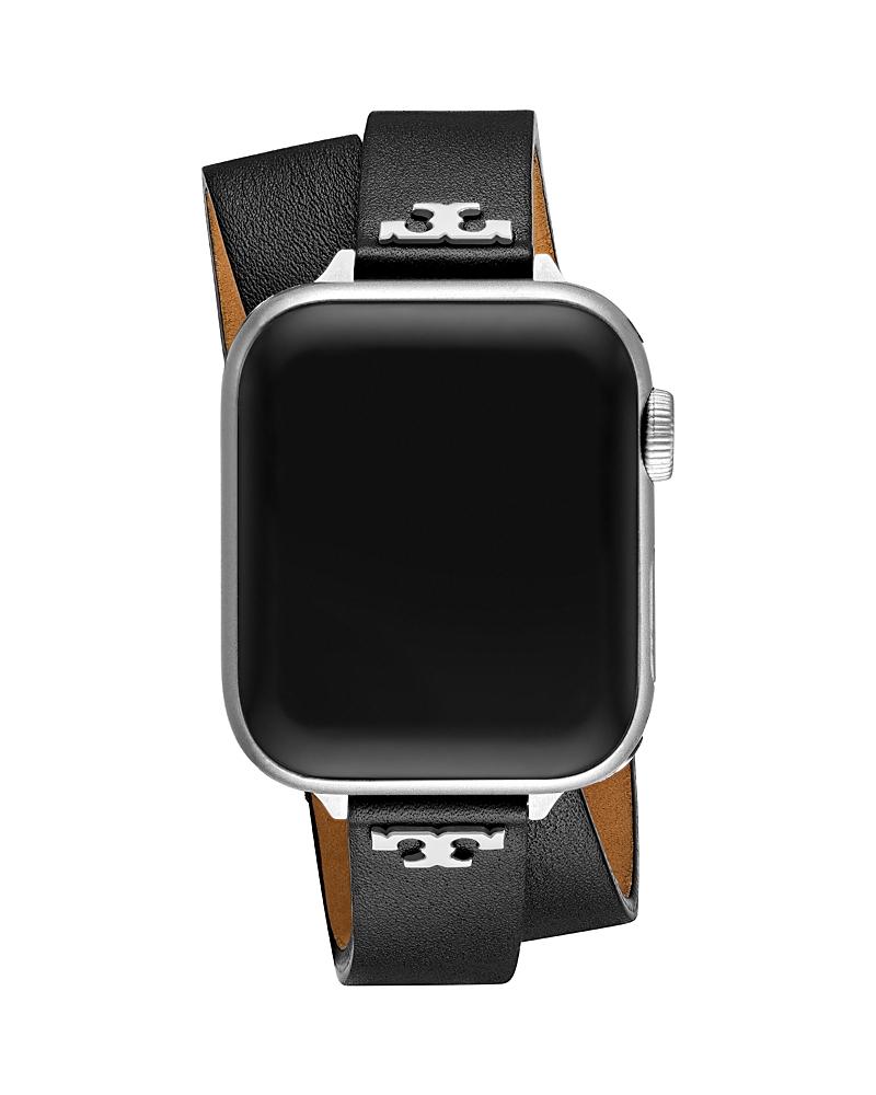 Tory Burch The T Double Wrap Band for Apple Watch, 38-46mm