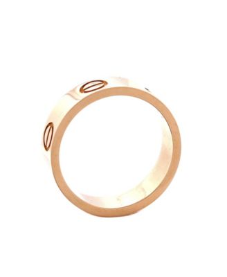  Love Band Ring 18K Rose Gold