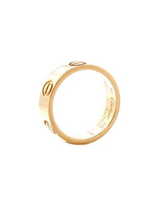  Love Band Ring 18K Gold