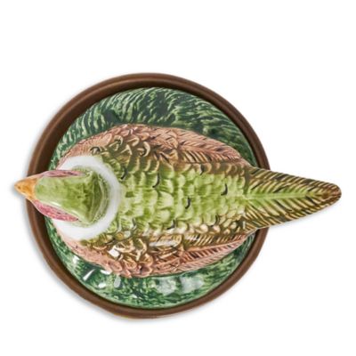 Forest Walk Pheasant Bowl with Lid