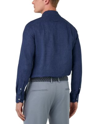 Linen Button Front Shirt