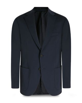 Navy Stretch B Tech Blazer