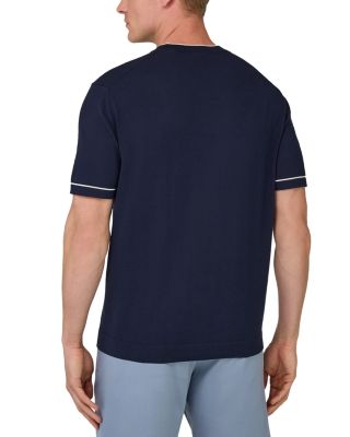 Cotton Crepe Knit Tee