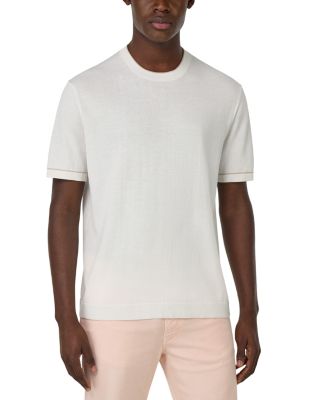 Cotton Crepe Knit Tee