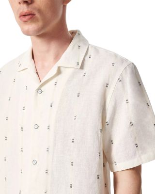 Avery Embroidered Linen Shirt