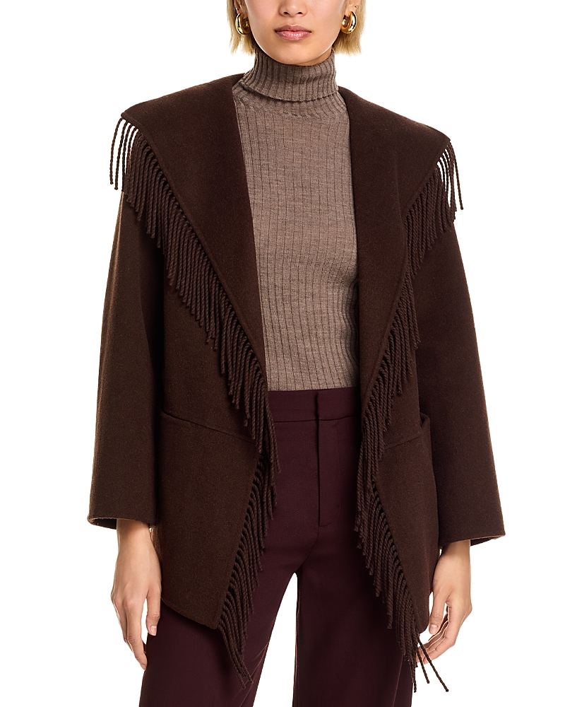 Simkhai Rowen Coat In Brown