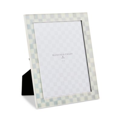 Sterling Check Silver Plated Frame, 8" x 10"