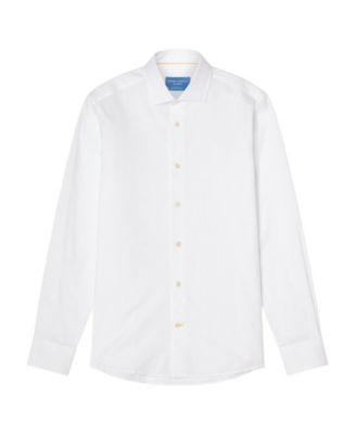 Reynolds Dobby Stripe Contemporary Fit Shirt