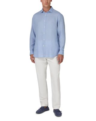 Linen Button Front Shirt