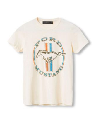 Junk Food Clothing - Women's Ford Mustang Stripe Original Tee
