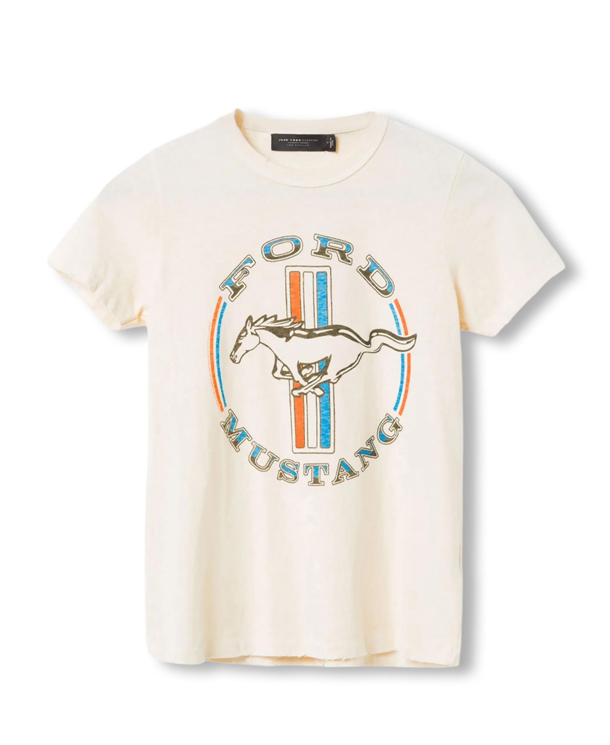 Women's Ford Mustang Stripe Original Tee - Image 1
