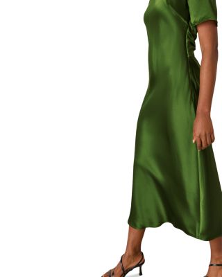 Avery Satin Twist Dress