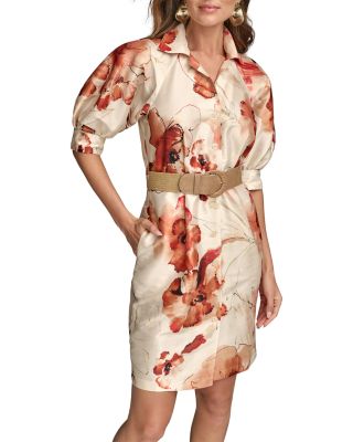 Floral Print Shirtdress