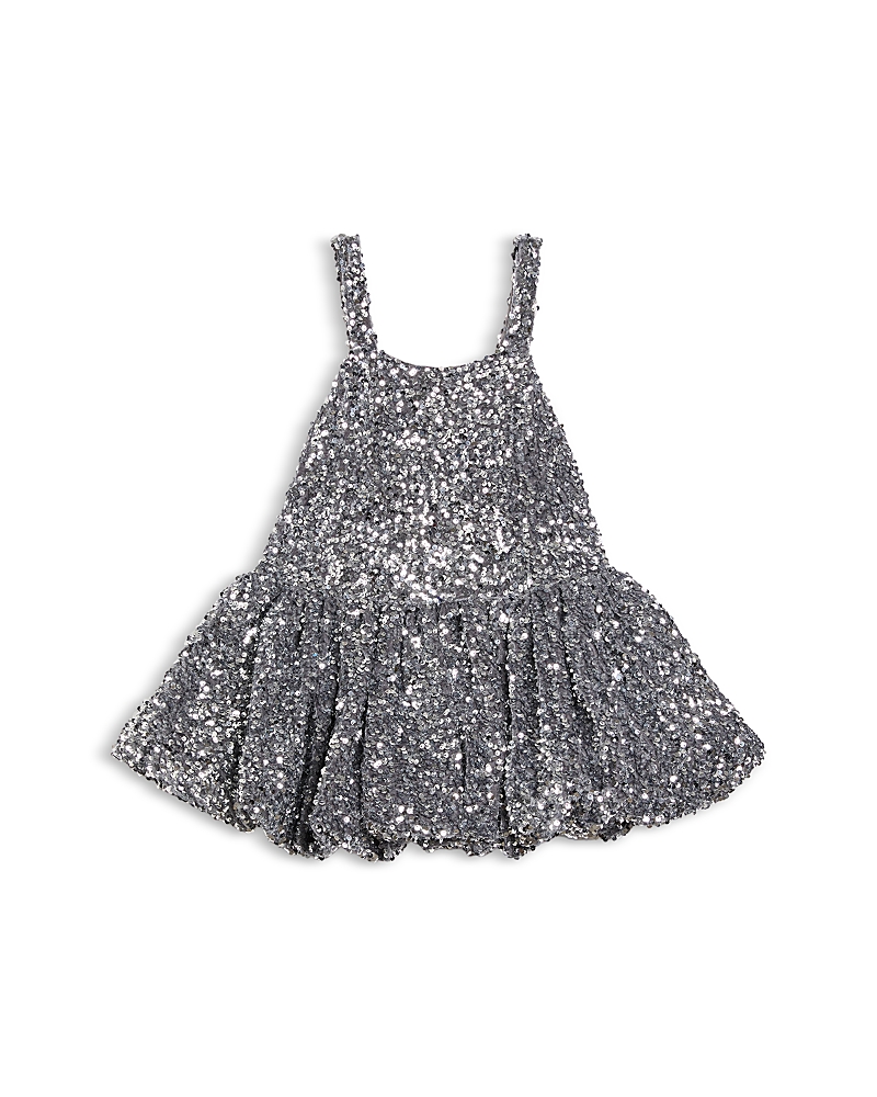 Bardot Girls' Alanna Sequin Bubble Dress - Little Kid, Big Kid