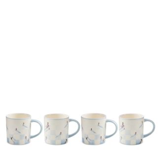 MacKenzie-Childs Gray Malin Ski Holiday Mugs, Set of 4 - Exclusive | Bloomingdale's Home