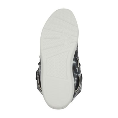 Unisex Curb Leather Sneakers with Sparkles